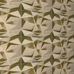 Close-up of Brushed Gold 3D wall panel relief