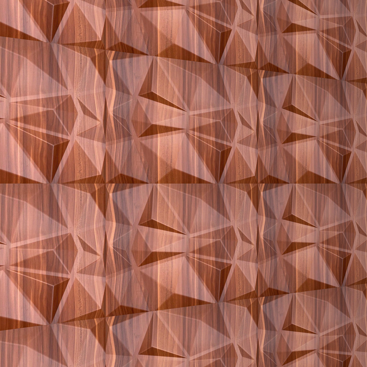 Close-up of Chestnut 3D wall panel relief