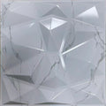 Gloss White Marble Diamond 3D Wall Panels