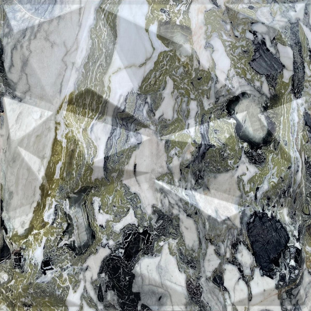 Jade Marble Diamond 3D Wall Panels