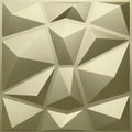 Champagne Gold Diamond 3D Wall Panels