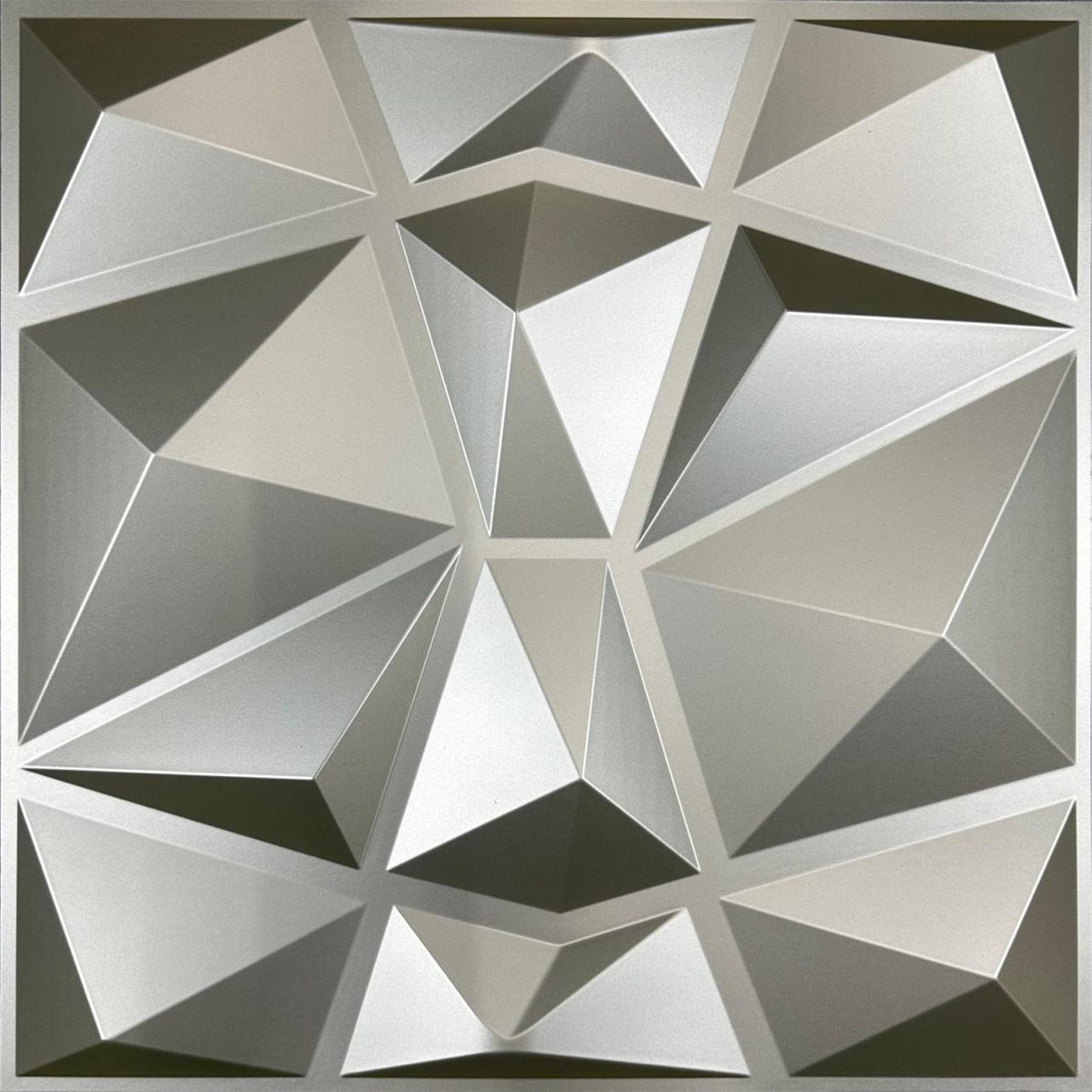Light Champagne Diamond 3D Wall Panels