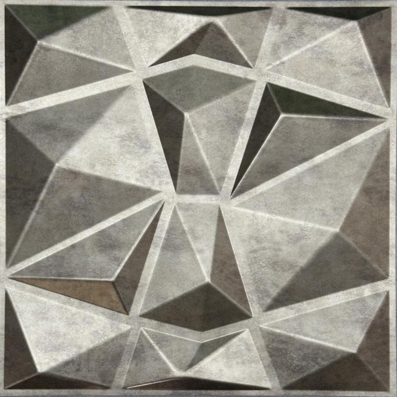 Stone Patina Diamond 3D Wall Panels