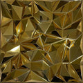 Mirror Gold Diamond 3D Wall Panels