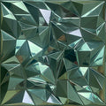 Mirror Silver Diamond 3D Wall Panels