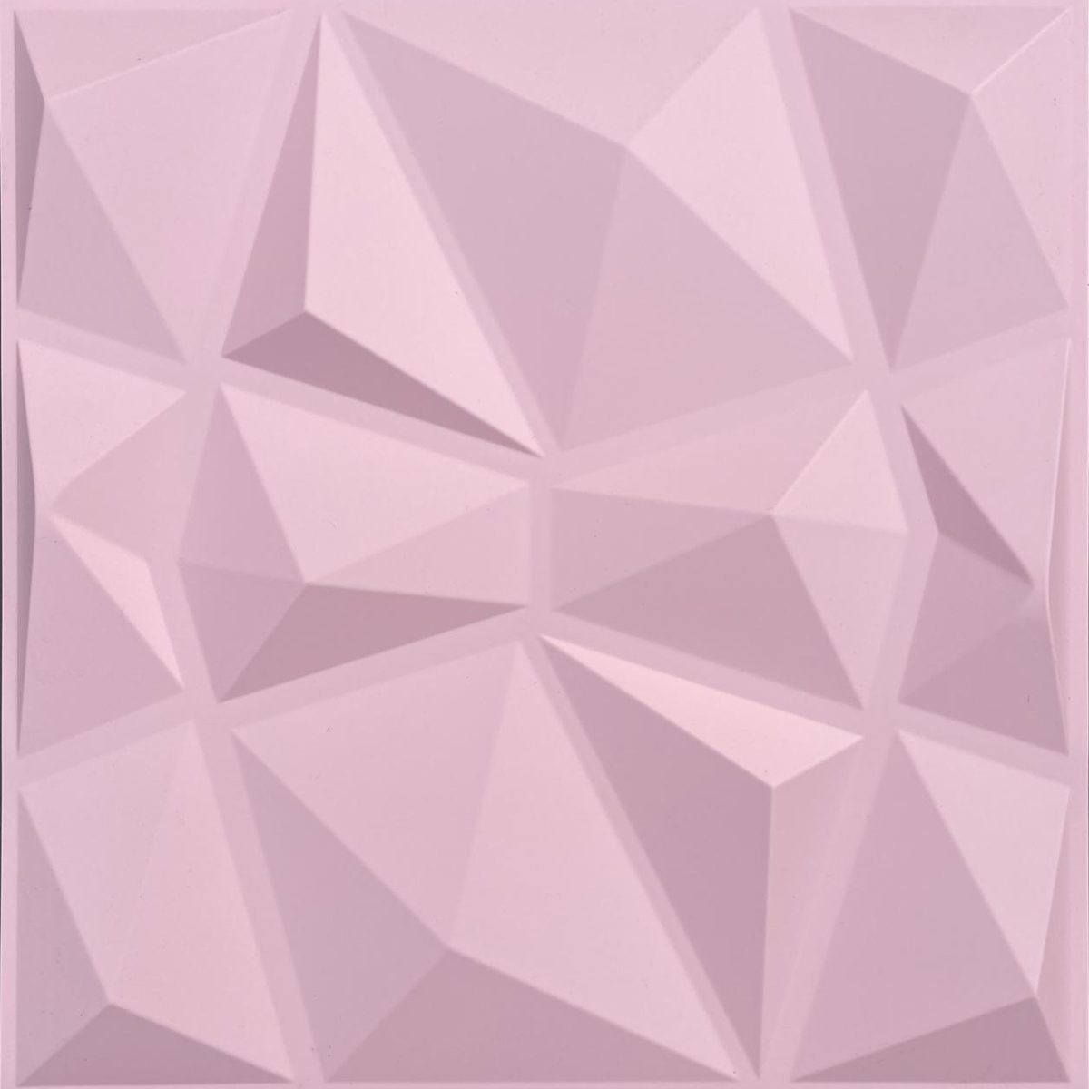 Blush Pink Diamond 3D Wall Panels