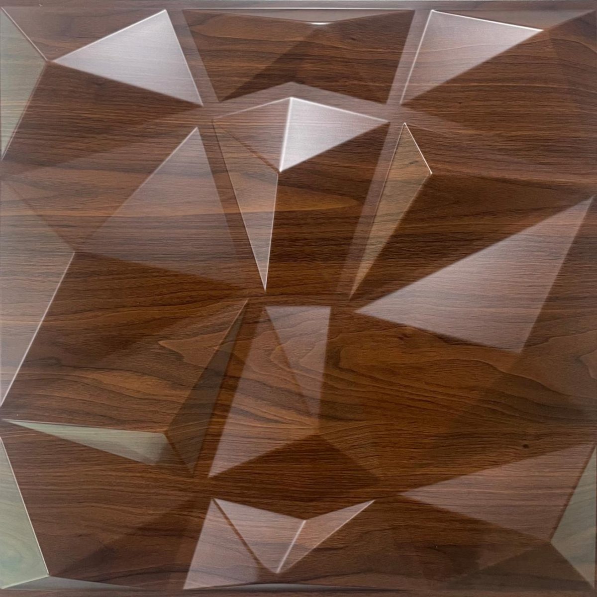 Charred Oak Diamond 3D Wall Panels