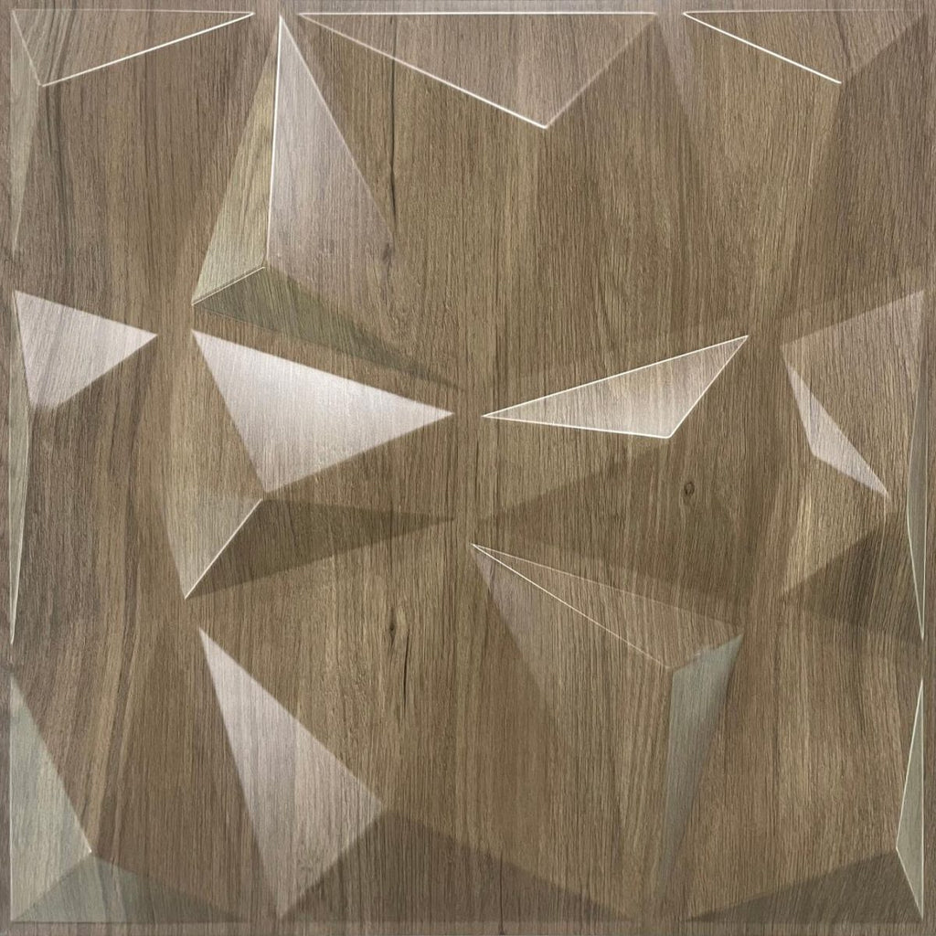 Light Ash Diamond 3D Wall Panels