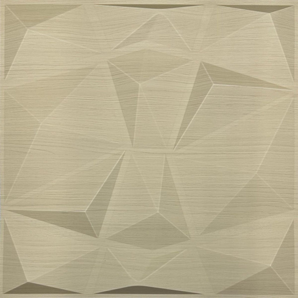 Soft-Touch Oak Diamond 3D Wall Panels
