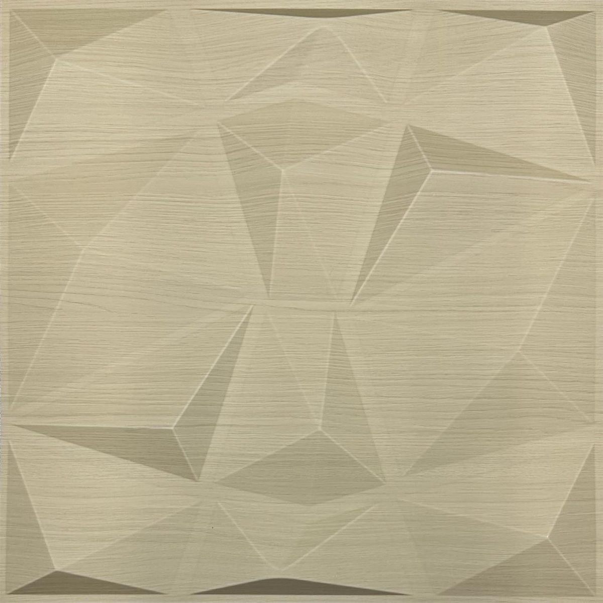 Soft-Touch Oak Diamond 3D Wall Panels